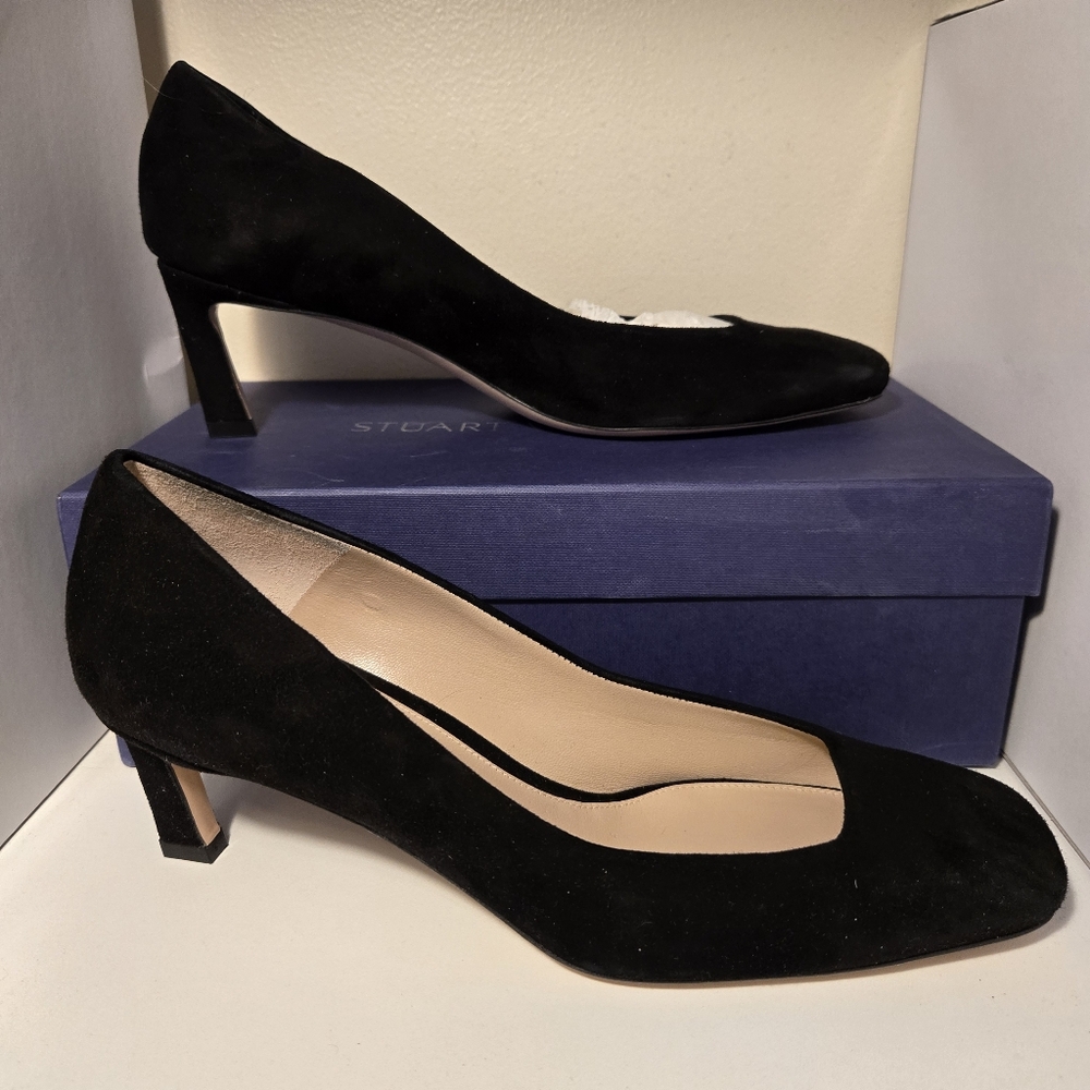 Stuart Weitzman Suede Chelsea Pumps